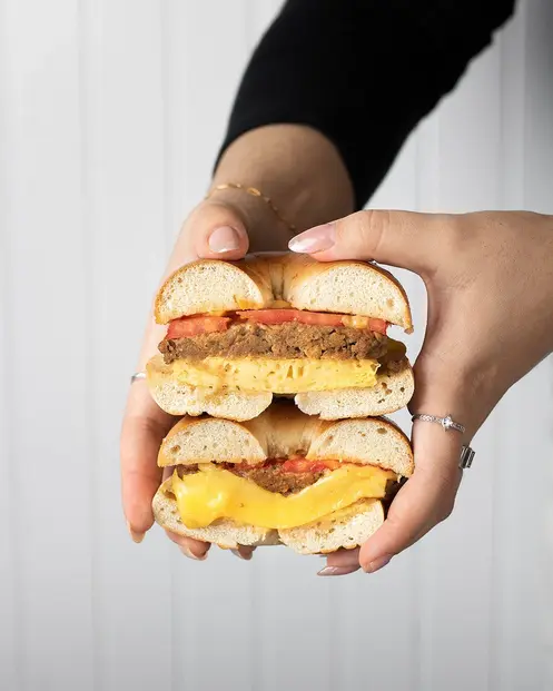 The Wurst Breakfast Sandwich